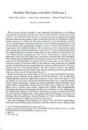 275-283 Deutsche Theologen nach dem Vatikanum I