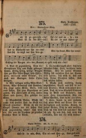 Des neuverbesserten Kirchen-Gesangbuchs ... Theil. [4], Anhang zum Kirchen-Gesangbuch der evang. reformierten Gemeinden Cleve, Jülich, Berg und Mark