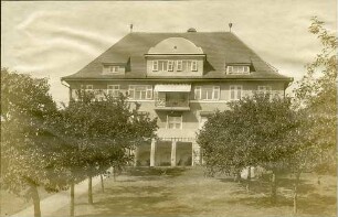 Fischer, Theodor; Tübingen; Haus Siebeck - Gartenansicht