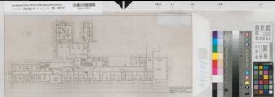Arnsberg, Bezirksregierung, Hauptgebäude, Seibertzstr. 1, Altbau, 2. Obergeschoss, Grundriss