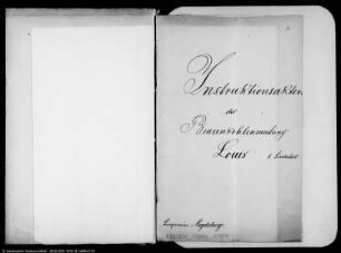Berechtsame der Braunkohlenmutung "Louis" bei Lindstedt
