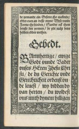 Gebedt.
