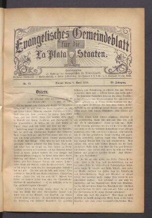 No. 15. 8. April 1914