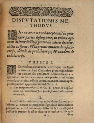 Disputatio iuridica de interdictis
