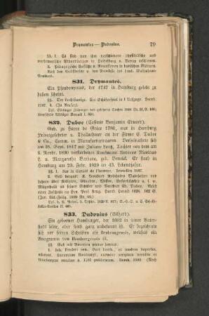 832. Duboe (Casimir Benjamin Eduard)