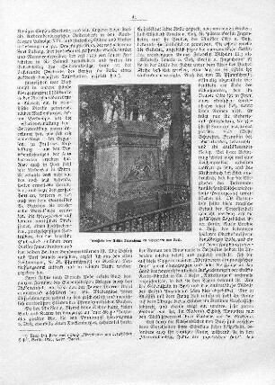 Denkstein der Gräfin Ingenheim im Schloßpark von Buch