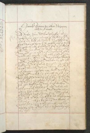 Hannß Beheim der ältere Steinmez auff der Peunt. - [Hans Behaim der Ältere]