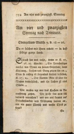 754-773, Am vier und zwanzigsten Sonntag nach Trinitatis.