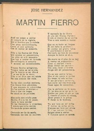 Martín Fierro