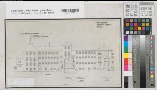Arnsberg, Amtsgericht, Altbau, Rückansicht