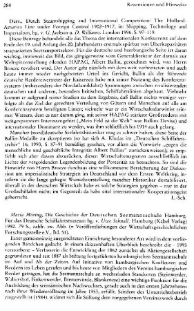Möring, Maria :: Die Geschichte der Deutschen Seemannsschule Hamburg, für das Deutsche Schiffahrtsmuseum hrsg. von Uwe Schnall, (Veröffentlichungen der Wirtschaftsgeschichtlichen Forschungsstelle e.V., 51) : Hamburg, Kabel, 1992