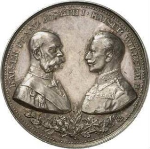 Franz Josef I. und Wilhelm II.