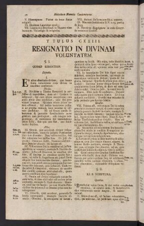 20-55, Titulus CXXIII. Resignatio in Divinam voluntatem.