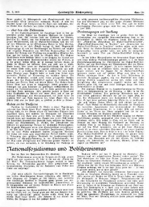 Nationalsozialismus und Bolschewismus