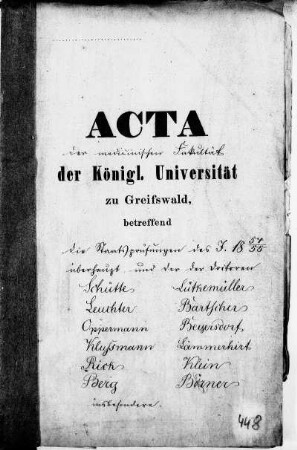 Staatsprüfungen