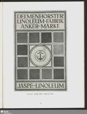 Delmenhorster Linoleum-Fabrik Anker-Marke
