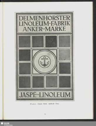 Delmenhorster Linoleum-Fabrik Anker-Marke