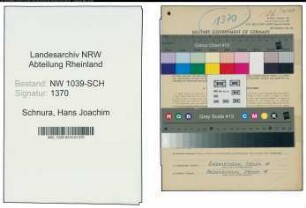 Entnazifizierung Hans Joachim Schnura , geb. 01.12.1921 (Handelsvertreter)