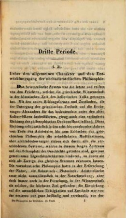 Die Philosophie der Griechen : eine Untersuchung über Charakter, Gang und Hauptmomente ihrer Entwicklung, 3,1. Th. 3, Die nacharistotelische Philosophie ; Hälfte 1