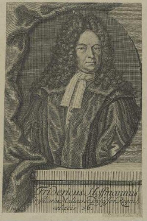 Bildnis des Fridericus Hoffmannus