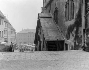Eisleben, Markt : Blick auf den Markt in Eisleben