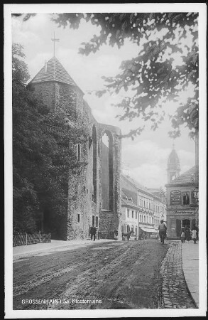 Großenhain. Klosterruine