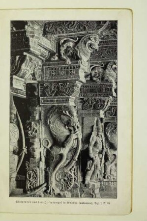 Skulpturen aus dem Hindutempel in Madura (Südindien)