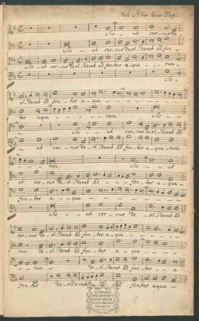 Sicut cervus desiderat; V (5); F-Dur; K 184