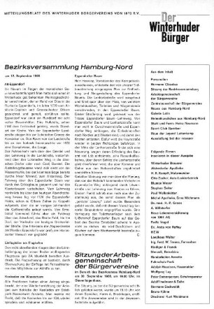 Bezirksversammlung Hamburg-Nord