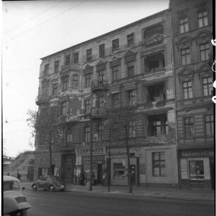 Negativ: Ruine, Yorckstraße 53, 1951