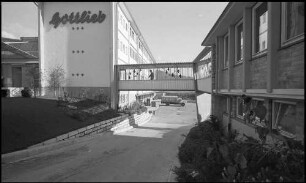 Freiburg: Gottlieb Verwaltungsgebäude, Glasübergang