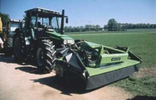 Fotografie: Futtererntetechnik, Mähwerk, Trommelmähwerk, Frontmähwerk