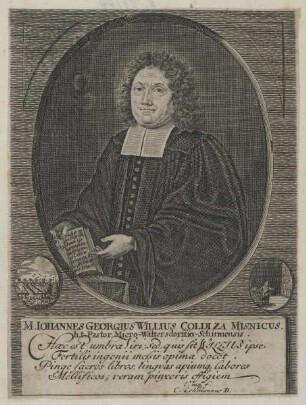 Bildnis des Iohannes Georgius Willius
