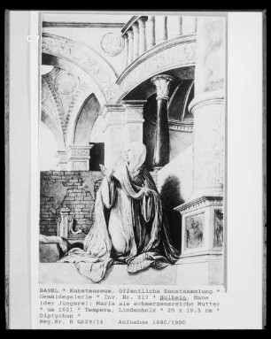 Maria als schmerzensreiche Mutter