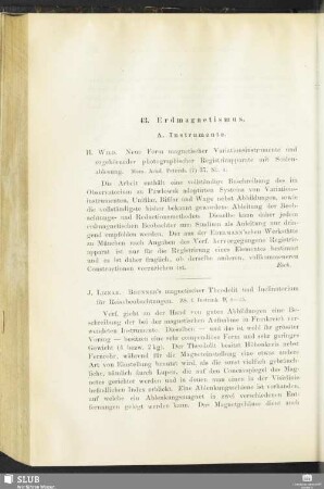 43. Erdmagnetismus