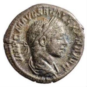 Münze, Denar, 224 n. Chr.