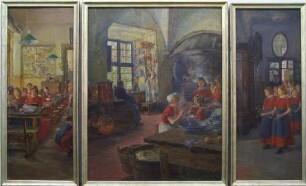 Im Lübecker Waisenhaus (Triptychon)