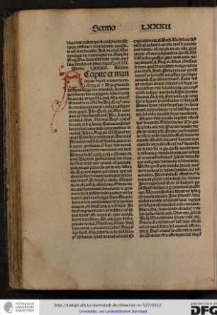 Accipite et manducate... i ad Chorintios xi. Dixi quod secundo debemus accipere hoc venerabile sacramentum sincere sine contagione scilicet mortalis peccati...