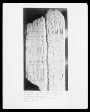 Fragment einer Stele