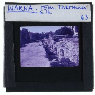 Warna, Römische Thermen