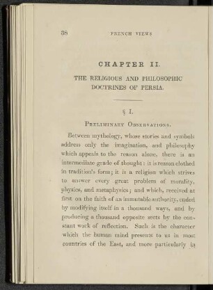 Chapter II. The religious and philosophic doctrines of Persia.