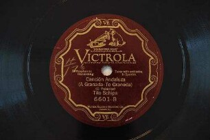 Canción Andaluza (A Granada - To Granada) / (C. Palacios)