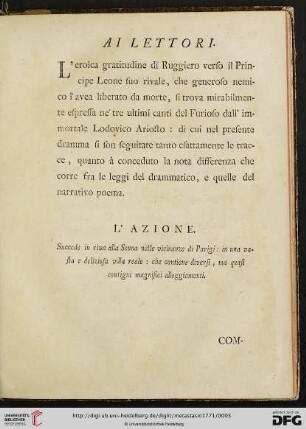 Ai Lettori