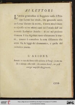 Ai Lettori
