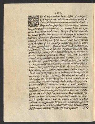 XCI. Suo Premitur Exemplo.