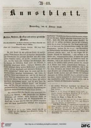 Nr. 11 - 20 (6. Februar 1840 - 10. März 1840)