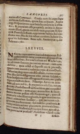 Epistolae LXXXVIII. - XCV.