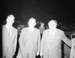 Wahlkampfveranstaltung der SPD Karlsruhe mit Bundeswirtschaftsminister Prof. Karl Schiller zur Bundestagswahl am 28. September 1969.