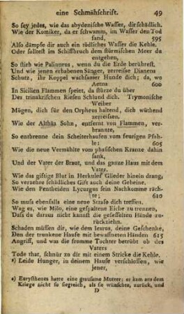 P. Ovids Naso's Ibis : eine Schmähschrift