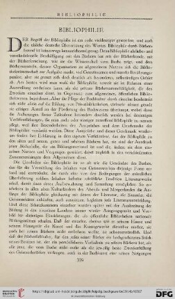 Bibliophilie
